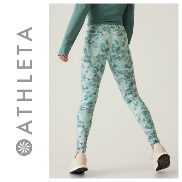 Athleta Girl Chit Chat Tights - sz 12 - Picture 1 of 9